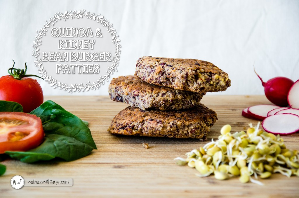 Quinoa and Kidney Bean Burger Patties