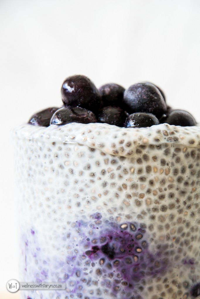 Blueberry Chia Pudding - Wellness with Taryn