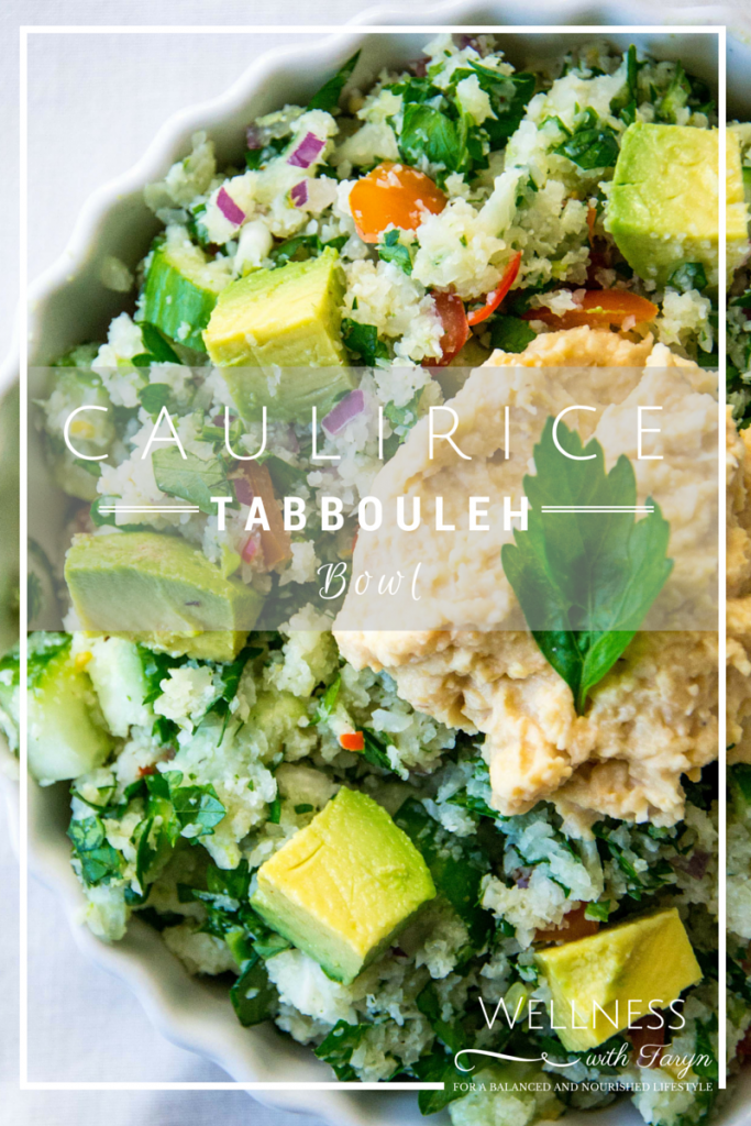 CauliRice Tabbouleh Bowl