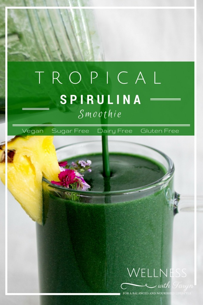 Tropical Spirulina Smoothie