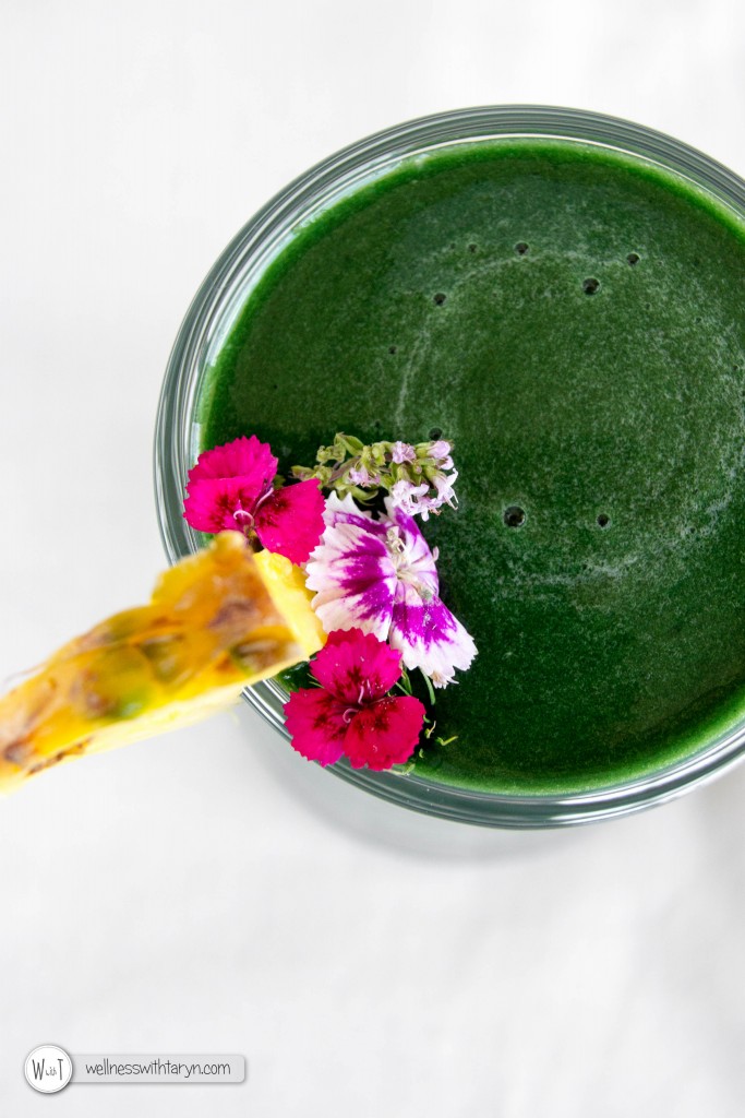 Tropical Spirulina Smoothie-26