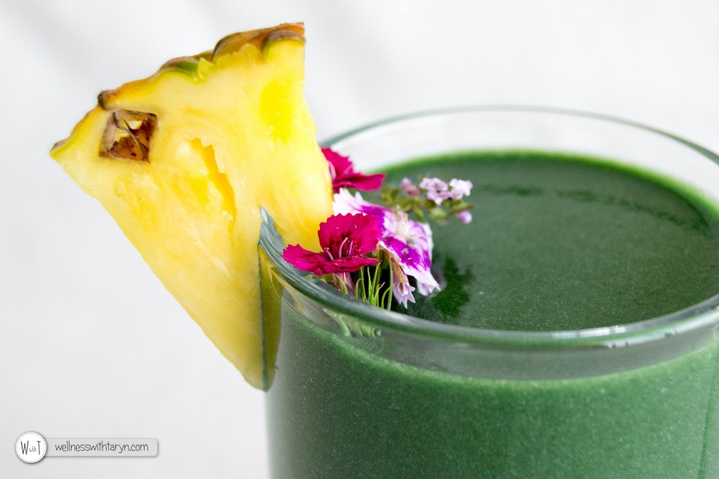 Tropical Spirulina Smoothie-6