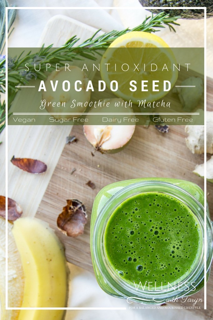 Super Antioxidant Avocado Seed Smoothie