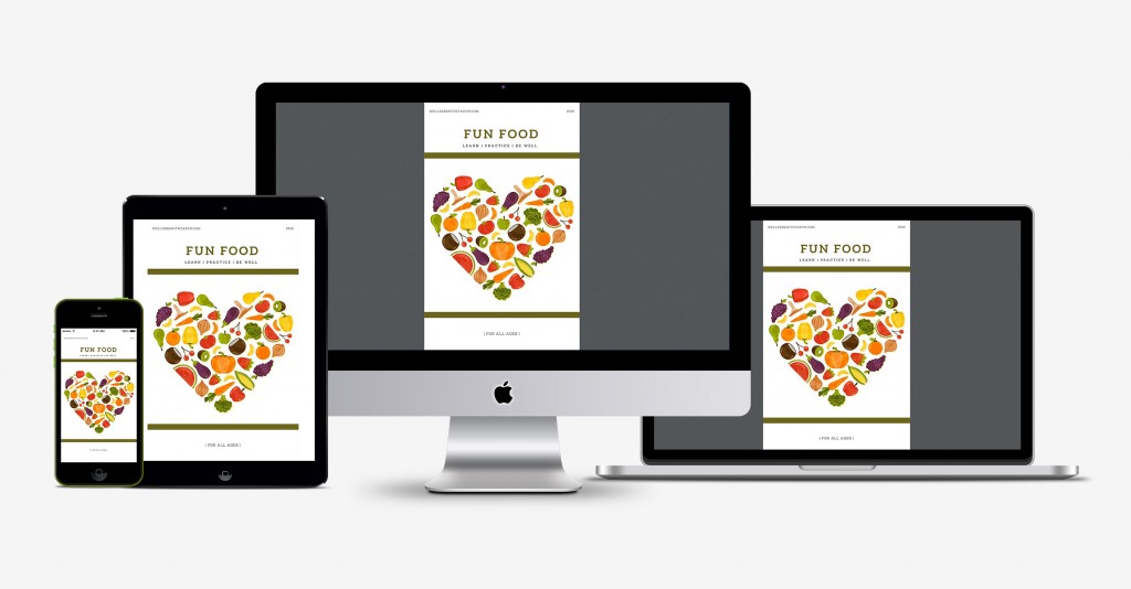 Fun Food Ebook Mockup