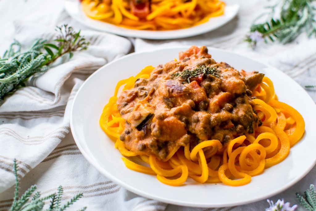 Creamy Vegan Lentil Bolognese-15