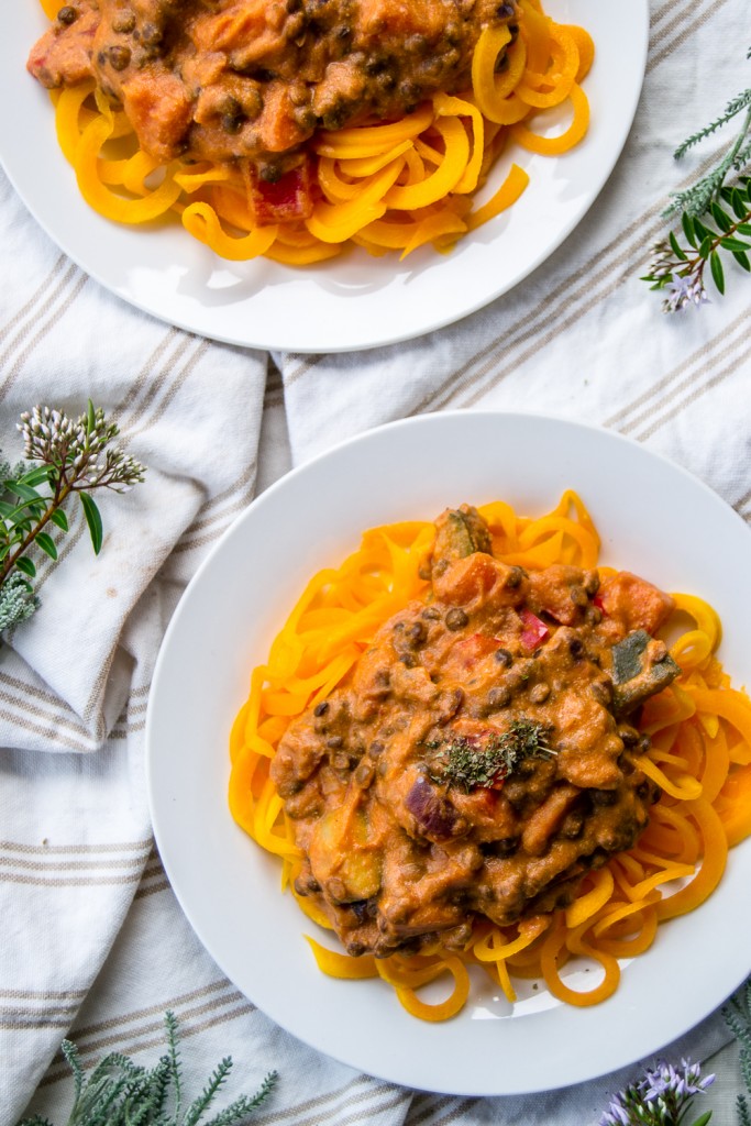 Creamy Vegan Lentil Bolognese-18