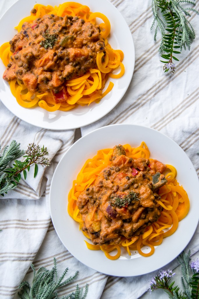 Creamy Vegan Lentil Bolognese-20