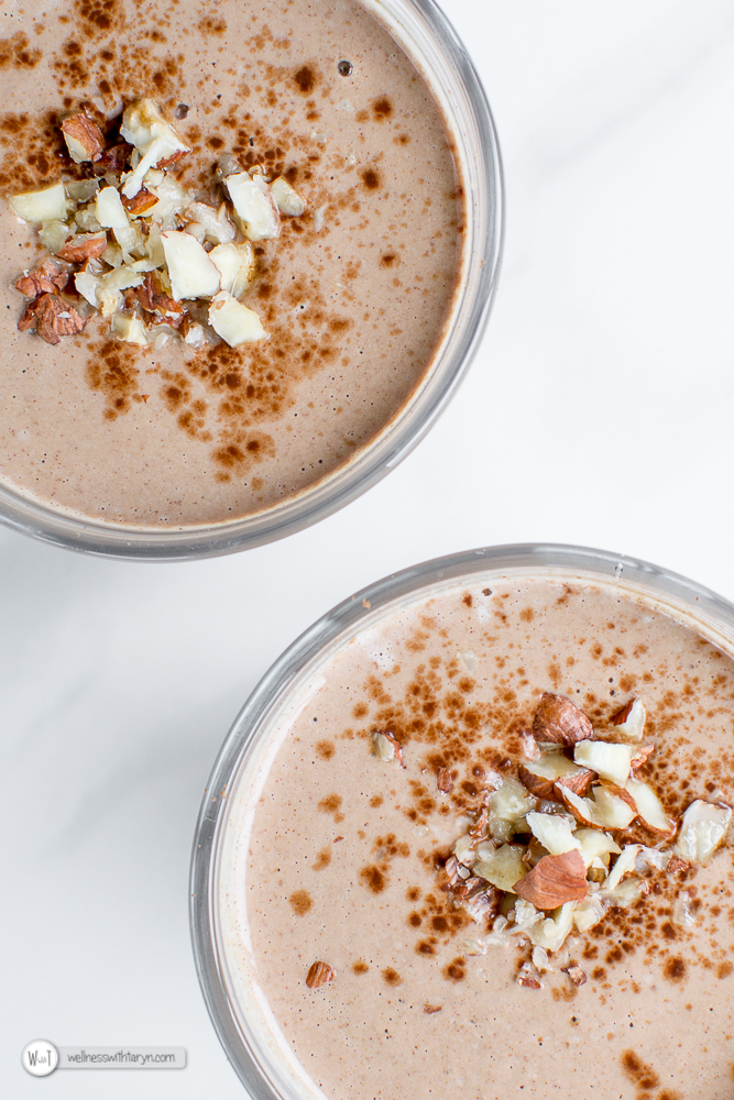 Chocolate Hazelnut Smoothie-6