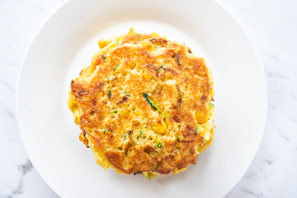 Zucchini Corn Fritters - Wellness with Taryn